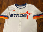 Houston Astros 2005 Team Issued City Connect 2 0 Blank Jersey Size 42 Mlb Auth