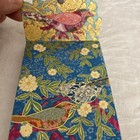 Punch Studio Pocket Notepad Magnetic Flap Closure 3 X 4 Jeweled With Bird Design