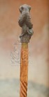Heavy Head Vintage Walking Cane With Rope Style Designer 3 Section Cane New Gift