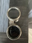 Antique French Field   Opera Glasses     Le Jockey Club Paris C 1900    wood Barrels