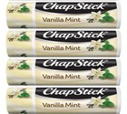 4 Pack  Chapstick Vanilla Mint Lip Balm  0 15 Oz Tubes  sealed   New 