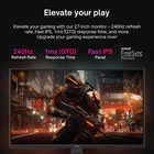 Pixio Px279 Prime 27  240hz 1080p Ips Gaming Monitor   Certified Refurbished