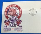 1948 Oregon Territory Centennial Fdc Scott 9644 Oregon City Or Staehle  