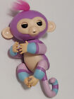     C35 6 Fingerlings Baby Monkey-violet  purple -interactive Collectible Baby Pet