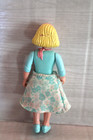 Fisher-price Loving Family Dollhouse 1993 Mom Mother Doll Figure In Fabric Skirt