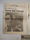 Jfk Newspaper Lot 1963 1964 Warren Report Funeral Memorial Rfk Weekly Reader