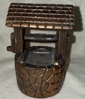 Vintage    the Wishing Well    Cast Iron Bank 5 5 Inches High