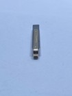 Vintage Christian Dior Two Tone Silver Gold Tone Tie Bar Clip Coa 48mm
