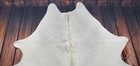 Cowhide Rug Cream White Large Light Brazilian Natural Hair On Hide 7ft X 6 1ft 