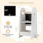 Multi-purpose Kids Kitchen Tower Children Standing Tower Kids Stool Helper