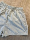 Vintage 1980 Military Navy Trunks Bathing Suit Stenciled Size Med Vanderbuilt Co