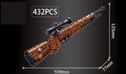 432pcs 98k Military Army Weapon Pistol Building Blocks Imitation Gun Bricks Toys