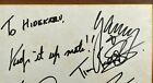No Michael Hutchence  Original Inxs Hand Signed Japan Shiki Board Autograph