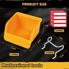 12 Pack Pegboard Bins Parts Storage Tool Workbench Bins For Screws Nuts Bolts
