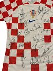 Croatia World Cup 2022 Team Signed Home Jersey With Coa Modric  wow 