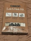 Vintage 1979 Christmas Latch Hook Kit Snowman Caron 20  X 27  New Sealed