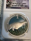 2012p Australia Shark Bay Dugong 1oz  999 Silver Ngc Pf 69 Ultra Cameo Beautiful