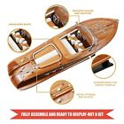 21  Italian Wooden Riva Aquarama Speed Boat Model Ship Scale 1 16