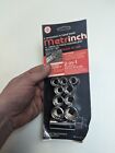 Vintage Nos Original Metrinch Usa 20 Pc 1 2 3 8 Drive 12 Pt Socket Set Metric Sa