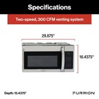Furrion Over-the-range Convection Rv Microwave Oven - 1 5 Cu  Ft   Stainless Ste