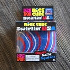 Nee Doh Nice Cube Swirlin Usa Red White Blue Fidget Stress Toy Schylling - 5 Pc
