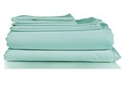 Bamboo Cool 1800 Series Blend 4 Pieces Super Soft Sheet Set Deep Pockets  Aqua