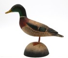 Ken Kirby Carved  Mallard Duck Miniature Duck  Decoy Signed Ex-cond