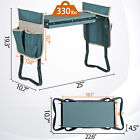 Garden Kneeler And Seat Foldable W eva Folding Portable Bench Garden Tools Green