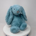 Jellycat Bashful Aqua Bunny Plush Stuffed Animal Medium Blue Rabbit 8  W  Tag