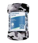 Your Zone Xl Oversized Throw Blanket  Gray Camo 72x50 In Super Soft Kids Room