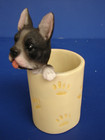 Boston Terrier Pencil Pen Holder Unused Conditon Rare Unused