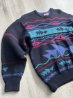 Vintage Sydney Opera House By Ryebuck 100  Wool Knit Made In Australia Rare