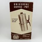 Vintage Coffee Maker  Neapolitan Universal Coffee Pot  Made In Italy   In Box