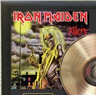 Iron Maiden Killers Framed Legends Of Music Gold Lp Record Display