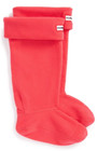 Hunter K1604 Original Unisex Bright Coral Tall Fleece Welly Boot Socks Size L