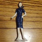 Lot Of 4 Vintage Mpc Portugal Plastic Dollhouse Model Figures