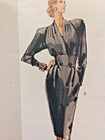 Vogue 2330 Dress Sewing Pattern Ladies 10 Uc Vtg Karl Lagerfeld Paris Designer