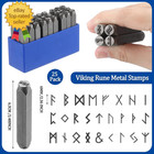 Metal Stamp Set 6mm Steel Metal Stamping Tool Set For Jewelry Making Punch Set F