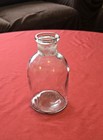 Clear Glass Bottle vase