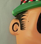Vintage 1960s Dagwood Vacuform Plastic Halloween Mask 