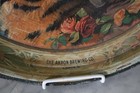 Antique 1908 White Rock Bottled Beer The Akron Brewing Co Round Tin Tray