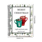 Festival Christmas Gift Card Book Merry Christmas