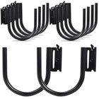 10 Pack E Track J Hooks Heavy Duty E Track 5  Large Steel J Hook E Track 