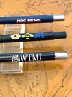 One Vintage Parker Vector Rollerball Pens  Nbc News  Ibm  Wtmj Radio  Excellent