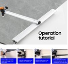 90cm Glass T Shaped Cutter Tile Cutter Oil Glass Cutting Tool For Thick Glass