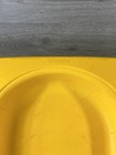 Vintage 1970 s Cosco Yellow Reversible Child Booster Seat 3  6  Hard Plastic