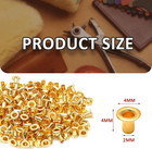 2mm Tiny Grommets Eyelets 200 Pcs  Self Backing Eyelets For Bead Cores  Clothes 