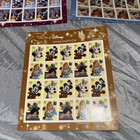 Set Of 3 The Art Of Disney Usps Stamp Sheets Imagination Friendship Romance