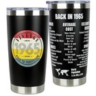 60th Birthday Gifts For Women Men - 1965 60th Birthday Decorations 20oz 60th