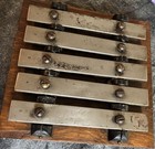 Vintage Antique Deagan 5 Plate Chimes Xylophone Wooden 